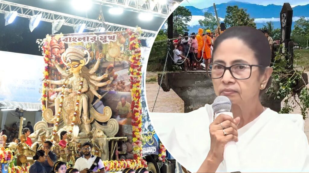 উত্তরবঙ্গ বিপর্যয়, আর কার্নিভাল নিয়ে কেন রাজনীতি? বিরোধীদের কড়া জবাব মমতার