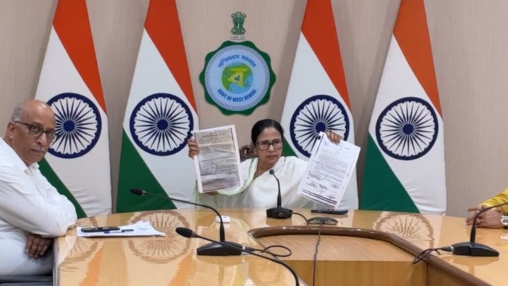 ‘গায়ের জোরে অধিকার হরণের চেষ্টা’, বঙ্গে SIR নিয়ে প্রতিবাদে সোচ্চার মমতা