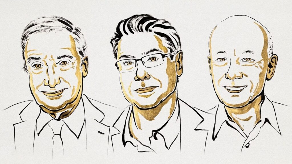 Nobel Prize 2025: অর্থনীতিতে নোবেল পেলেন জোয়েল মোকির, ফিলিপ অ্যাঘিয়ন এবং পিটার হাউইট