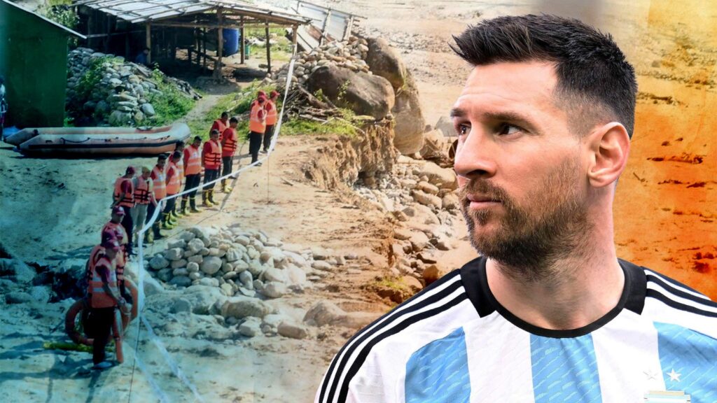 উত্তরবঙ্গের পাশে মেসি! ১০ লক্ষ টাকা তুলে দেবেন মুখ্যমন্ত্রীর হাতে