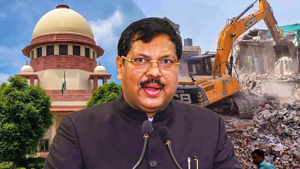 বুলডোজার দিয়ে অভিযুক্তের বাড়ি ভেঙে দেওয়ার মাধ্যমে শাস্তি দেওয়া আইনসম্মত নয়: প্রধান বিচারপতি বি আর গভাই
