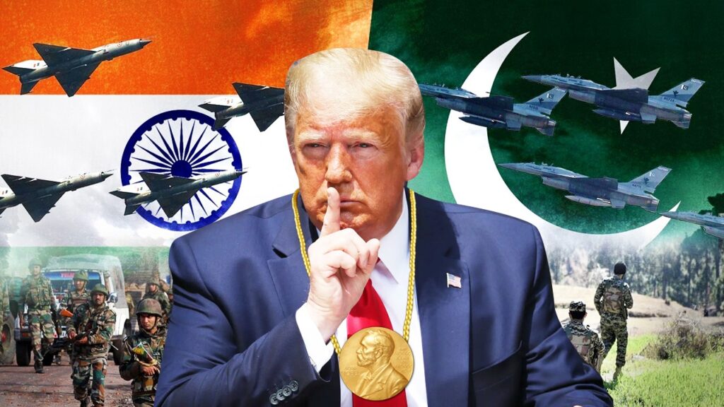 নোবেল জল্পনার মাঝে আবারও ভারত-পাক যুদ্ধ থামানোর দাবি ট্রাম্পের
