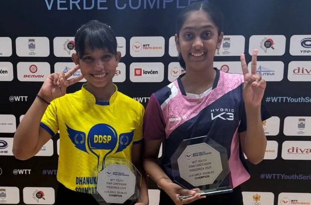 বিশ্ব টেবিল টেনিসে ইতিহাস গড়ল দুই বাঙালি কন্যা, অনূর্ধ্ব-১৯ ডবলসে এক নম্বরে সিন্ড্রেলা-দিব্যাংশী