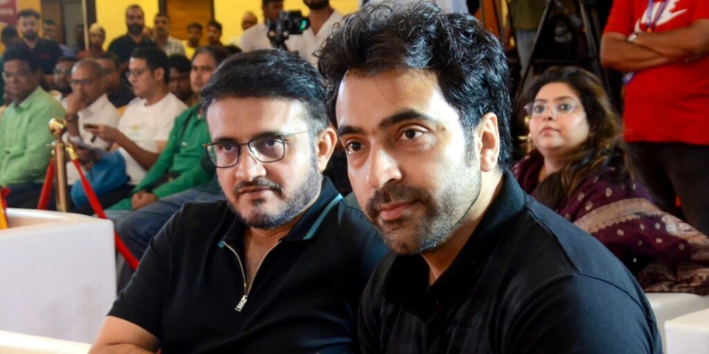 মাঠ থেকে মঞ্চে! এবার বিজ্ঞাপনে একসঙ্গে সৌরভ ও আবীর