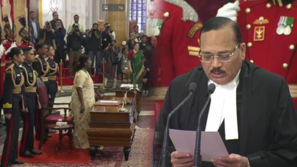 দেশের ৫৩ তম প্রধান বিচারপতি হিসেবে শপথ নিলেন বিচারপতি সূর্য কান্ত