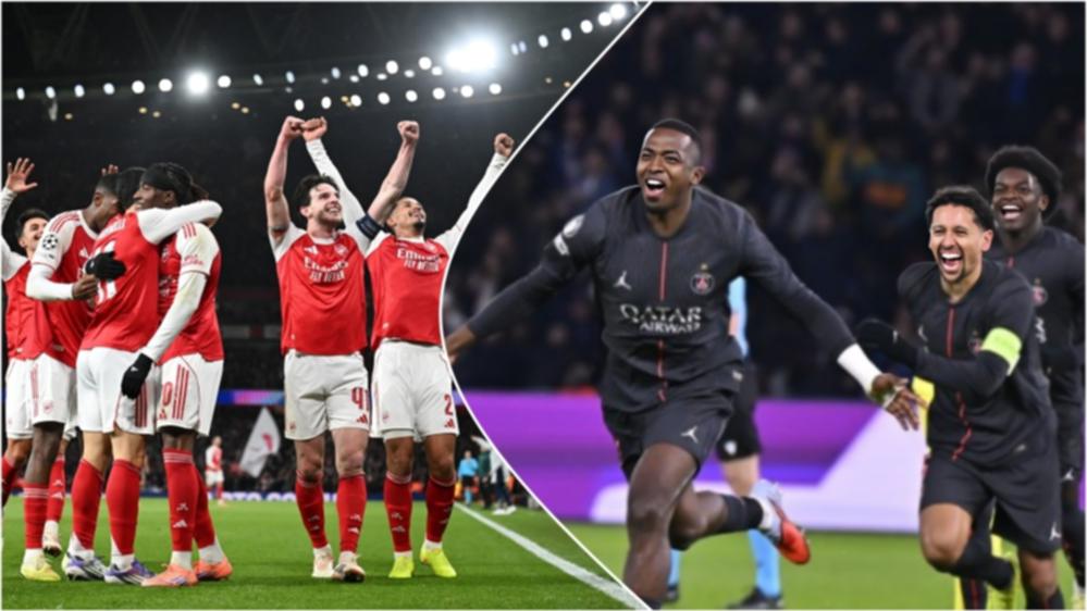 UCL: বায়ার্নকে হারাল আর্সেনাল, রিয়াল–পিএসজি জয়ী,বিধ্বস্ত লিভারপুল