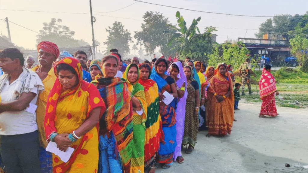 Bihar Election: বিহারে দুপুর ১টা পর্যন্ত ভোটের হার ৪২.৩১ শতাংশ