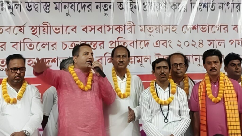 SIR-র বিরুদ্ধে প্রতিবাদ, ঠাকুরনগরে আমরণ অনশনে মমতাবালা ঠাকুরের অনুগামীরা