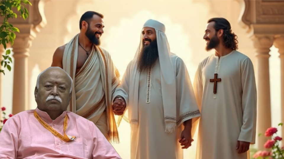 দেশভক্ত মুসলিম-খ্রিস্টানরাও ‘হিন্দু’, অসমে বিতর্কিত মন্তব্য মোহন ভাগবতের