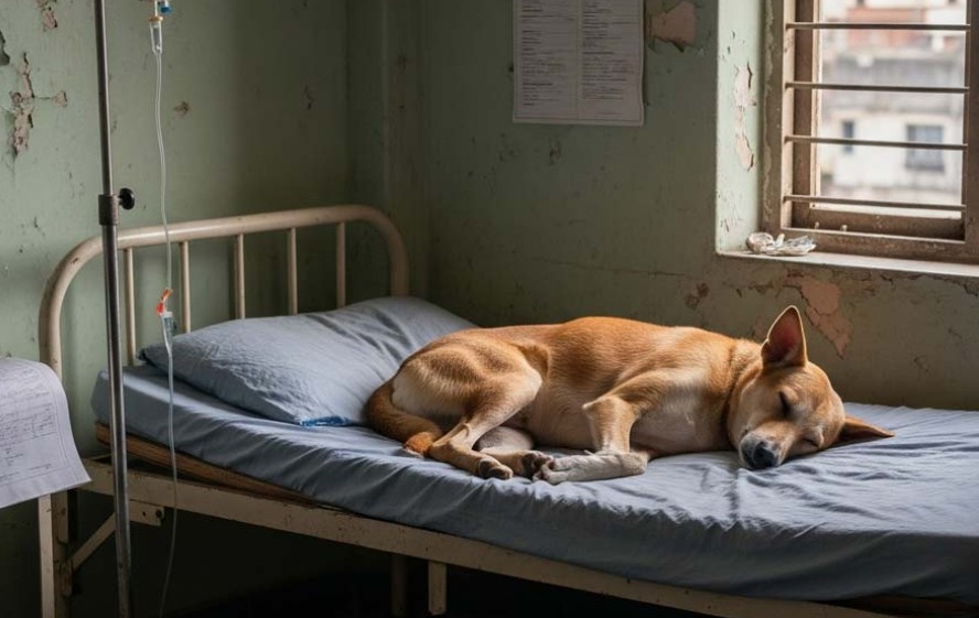 মধ্যপ্রদেশে রোগীর শয্যায় পথকুকুর! বিজেপির রাজ্যে স্বাস্থ্যব্যবস্থার চরম অবনতি ফের প্রকাশ্যে