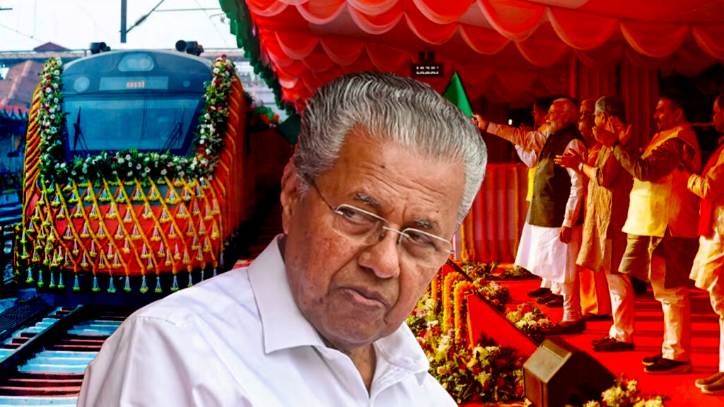 বন্দে ভারত উদ্বোধনে ছাত্রদের দিয়ে ‘আরএসএসের গান’ গাওয়ানোর অভিযোগে বিতর্কে কেন্দ্র, ক্ষুব্ধ পিনারাই বিজয়ন