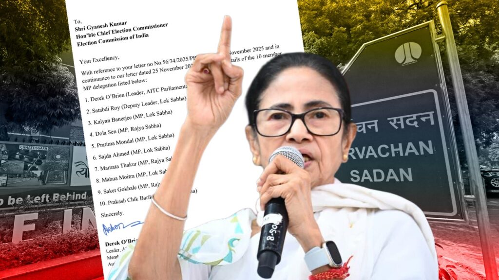 EC দপ্তরে যাবেন ১০ সাংসদের প্রতিনিধি দল, নামের তালিকা লিখে কমিশনকে চিঠি তৃণমূলের