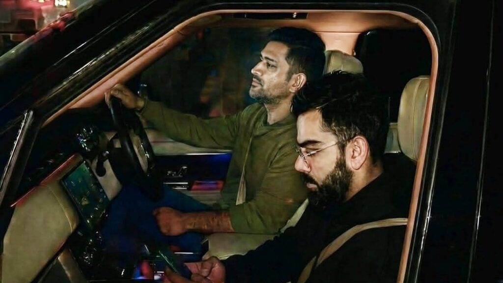 ধোনির গাড়িতে কোহলি! রাঁচিতে দুই কিংবদন্তির ছবি ভাইরাল সোশ্যাল মিডিয়ায়