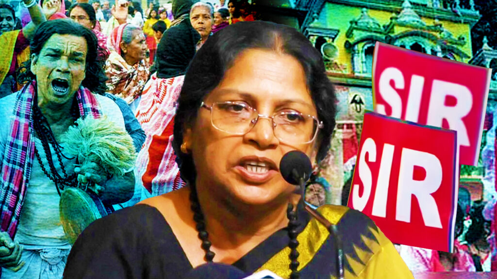 SIR- র প্রতিবাদে আমরণ অনশনের ডাক দিলেন মমতাবালা ঠাকুর