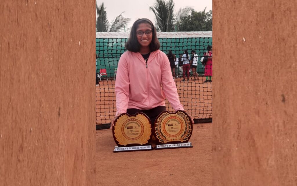 টেনিস কোর্টে ঝড় তুললেন বাংলার আকাঙ্খা, AITA উইমেন্স চ্যাম্পিয়নশিপে সিঙ্গলস-ডাবলস দুটোই তাঁর দখলে