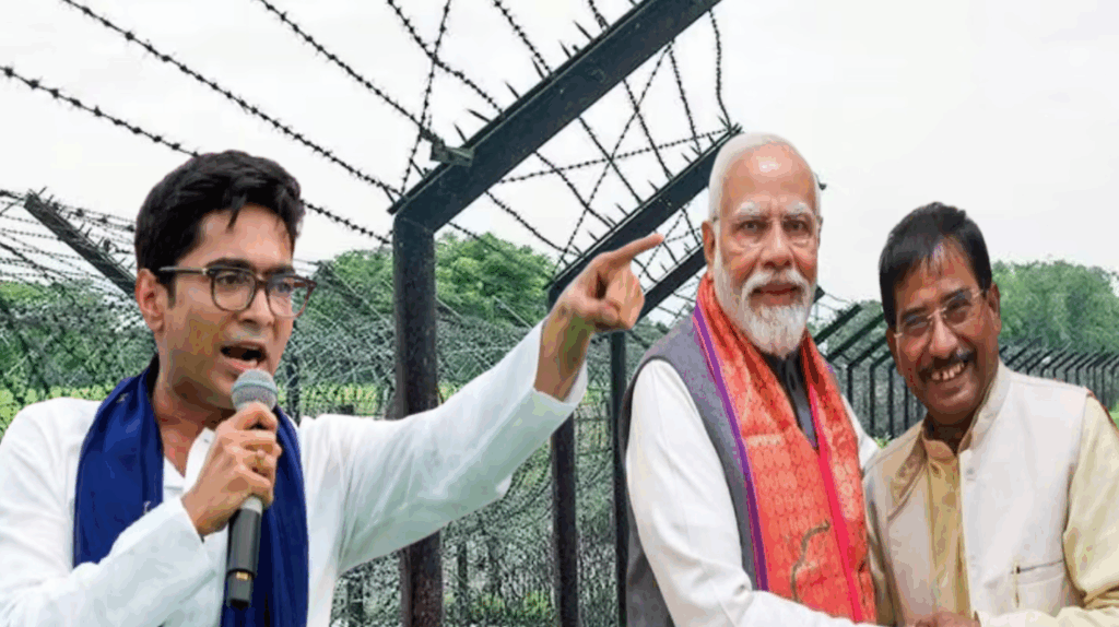 ভারত-বাংলাদেশ সীমান্তে কাঁটাতার না-রাখার ঘোষণা গেরুয়া সাংসদের, BJP-র দ্বিচারিতা তুলে ধরলেন অভিষেক