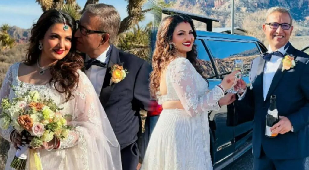 মাত্র পাঁচ মাসের প্রেম, তারপর লাস ভেগাসে চুপিসারে বিয়ে তনুশ্রীর