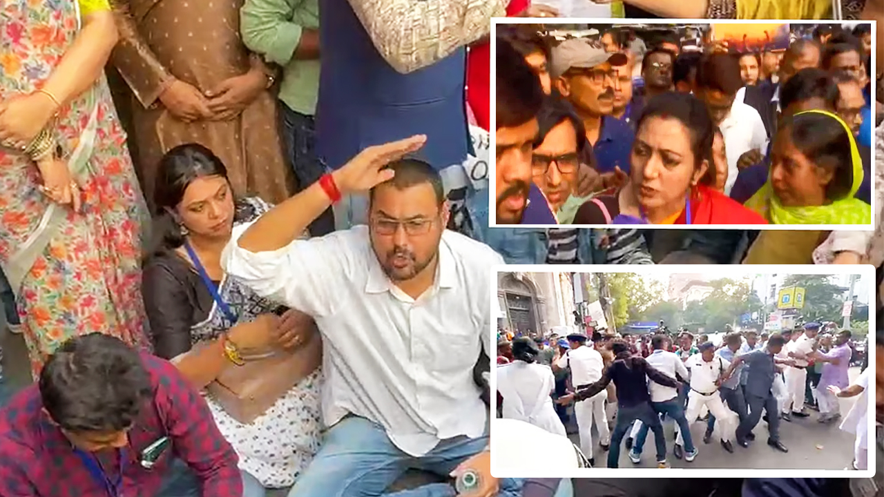 BLO-র মৃত্যুকে কেন্দ্র করে উত্তপ্ত নির্বাচনী দপ্তর, পথে নামলেন সহকর্মীরা