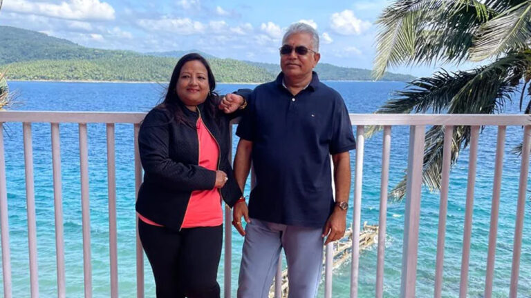 বিয়ের পর হানিমুন মুড! আন্দামানে প্রেমে মজে দিলীপ–রিঙ্কু