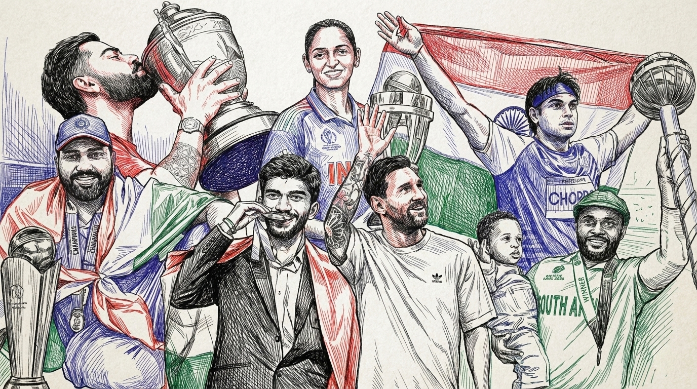 ১৮ বছরের অপেক্ষার অবসান থেকে বিশ্বজয়ের স্বপ্নপূরণ, ২০২৫ এ ক্রীড়াক্ষেত্রে কী কী ঘটলো দেখে নিন এক নজরে