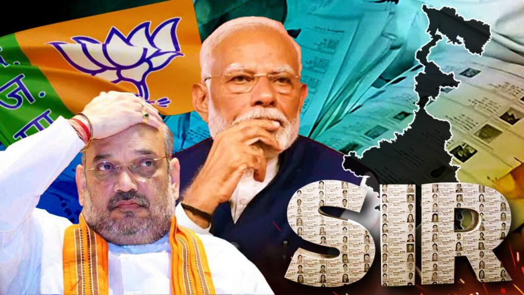 বাংলায় SIR বিরূপ প্রভাব ফেলতে পারে! চিন্তায় বিজেপি’র শীর্ষ নেতৃত্ব