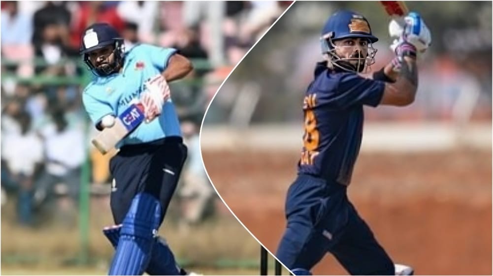 বিজয় হাজারেতে সুপার শো, রোহিতের সেঞ্চুরি, কোহলির ১৬ হাজার রানের মাইলফলক