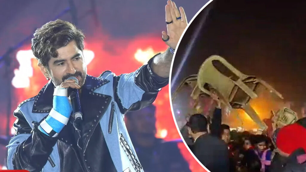 বিষ্ণুপুর মেলায় জিতের অনুষ্ঠানে জনজোয়ার,  ভাঙচুর, লুট দোকান