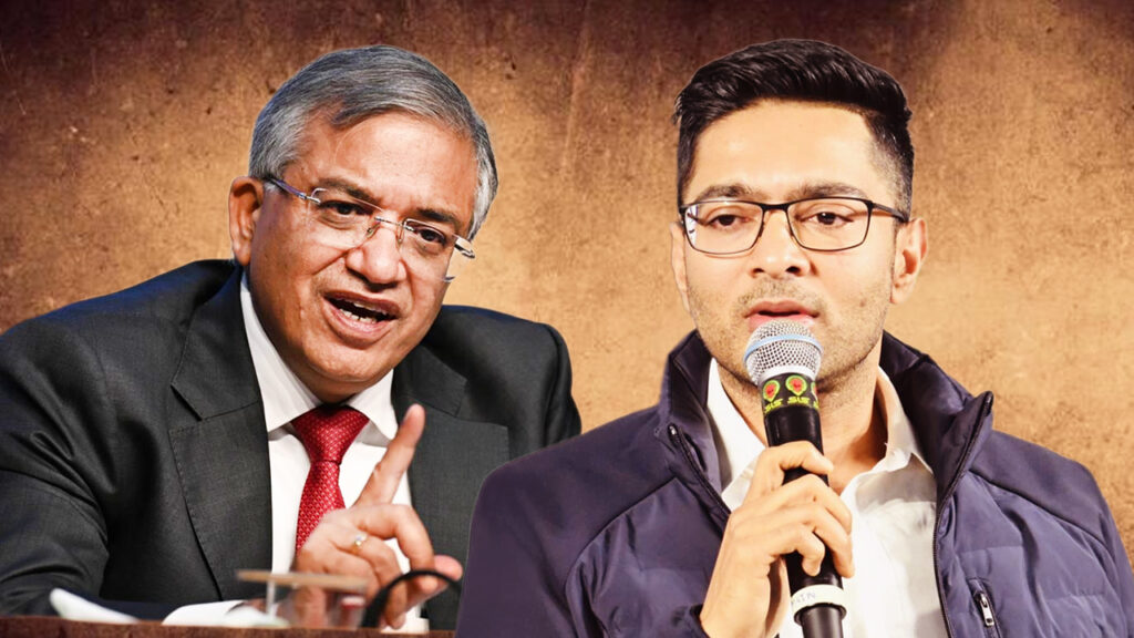 আঙুল উঁচিয়ে কথা বলেন জ্ঞানেশ কুমার’, বৈঠকের সিসিটিভি ফুটেজ প্রকাশের চ্যালেঞ্জ অভিষেকের