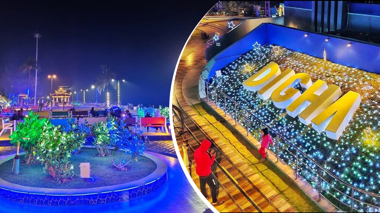 চমকের পর চমক বড়দিনের পার্ক স্ট্রিটের মতো সাজছে সৈকত শহর দীঘা