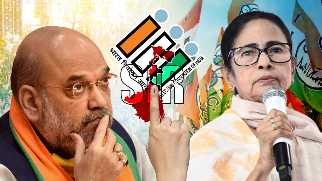 ‘বিহার পারেনি, বাংলা পারবে’, SIR নিয়ে কমিশন ও শাহকে নিশানা মমতার