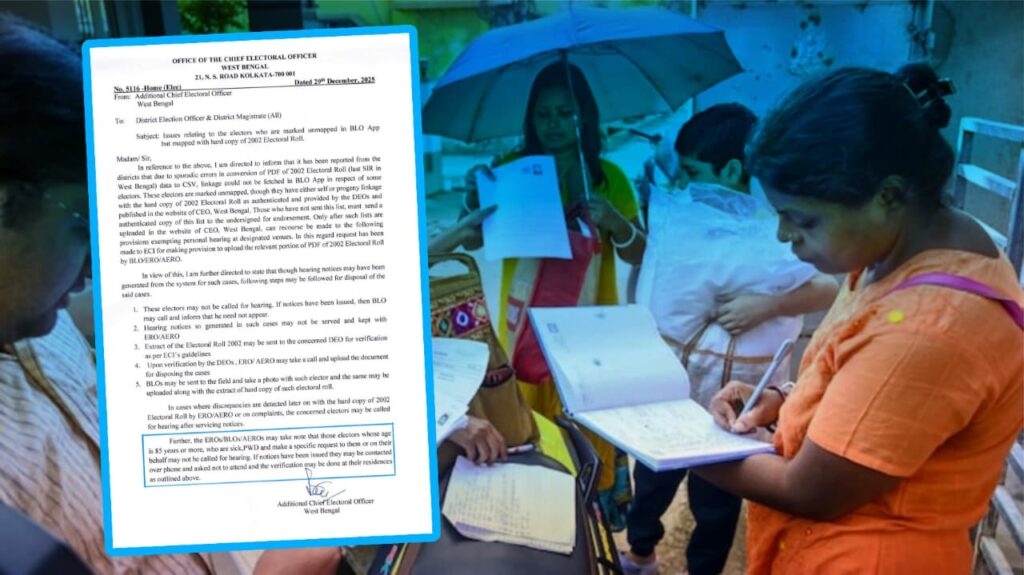 ভোটার তথ্য যাচাইয়ে বাড়ি বাড়ি BLO-দের যাওয়ার নির্দেশ, অবশেষে হুঁশ ফিরল কমিশনের!