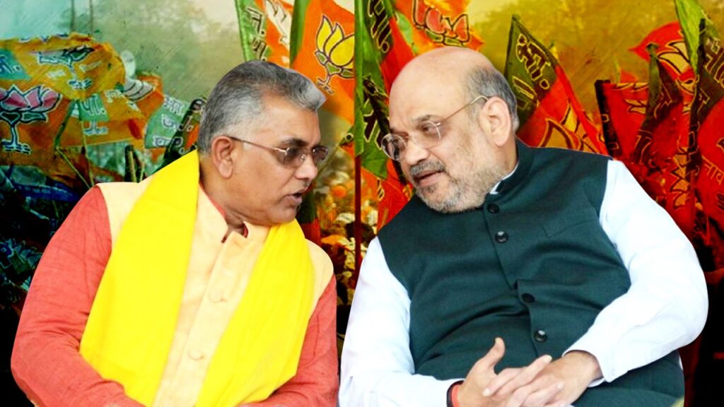 ছাব্বিশের আগে ‘মানভঞ্জনে’ খোদ শাহ! ভোটের বঙ্গে ফের দিলীপকে সম্মুখসমরে আনছে দিল্লি?