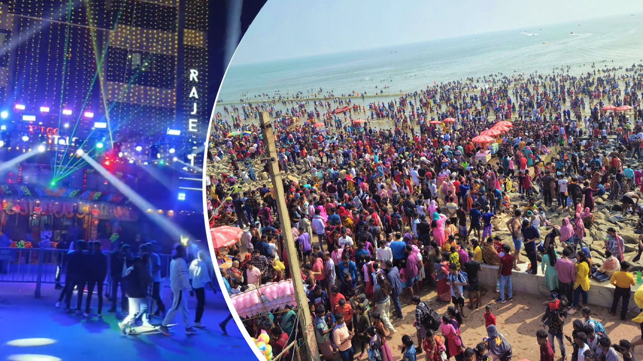 বর্ষবরণে দিঘায় রেকর্ড ভিড়ের ইঙ্গিত, সৈকতশহর জুড়ে উৎসবের আমেজ