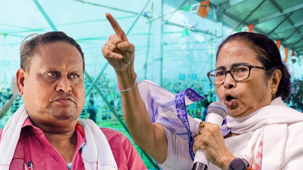 “ধান পচে গেলে সরিয়ে দিতে হয়”, নাম না-করে হুমায়ুনকে নিশানা মমতার