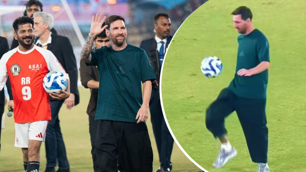 নিজামের শহরে ‘সুপারহিট’ মেসি শো, ফুটবলের জাদুকরকে দেখে মুগ্ধ হায়দ্রাবাদ