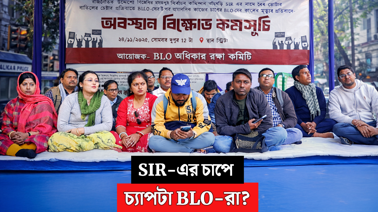 SIR-এর চাপে চ্যাপটা BLO-রা?