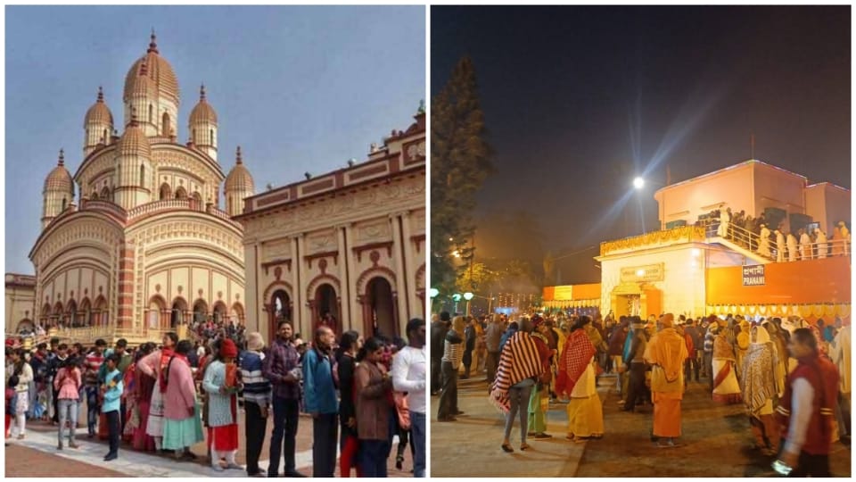 kalpataru utsav: ভক্তের ঢল, ভোররাত থেকেই ভিড় দক্ষিণেশ্বর, কাশীপুর উদ্যানবাটিতে