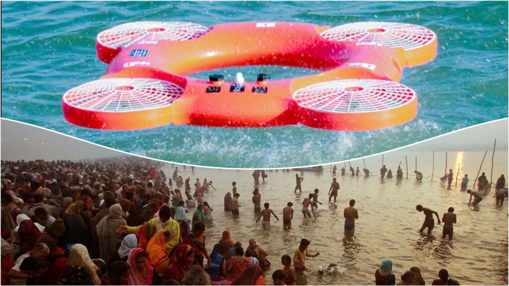 গঙ্গাসাগর মেলার নিরাপত্তায় অত্যাধুনিক ‘ওয়াটার ড্রোন’, জলে ডুবলে উদ্ধার করবে রিমোটচালিত ‘নুলিয়া’