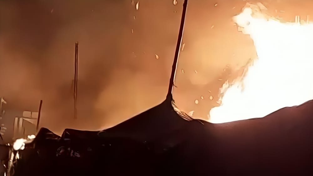 সাগর মেলায় অগ্নিকাণ্ড! পুড়ে ছাই একাধিক ছাউনি