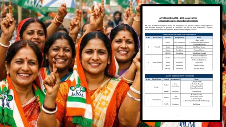 লক্ষ্য কাঁথি দক্ষিণ পুনরুদ্ধার! ‘অধিকারী গড়ে’ ঘুঁটি সাজাতে জোড়া কোর কমিটি ঘোষণা তৃণমূলের