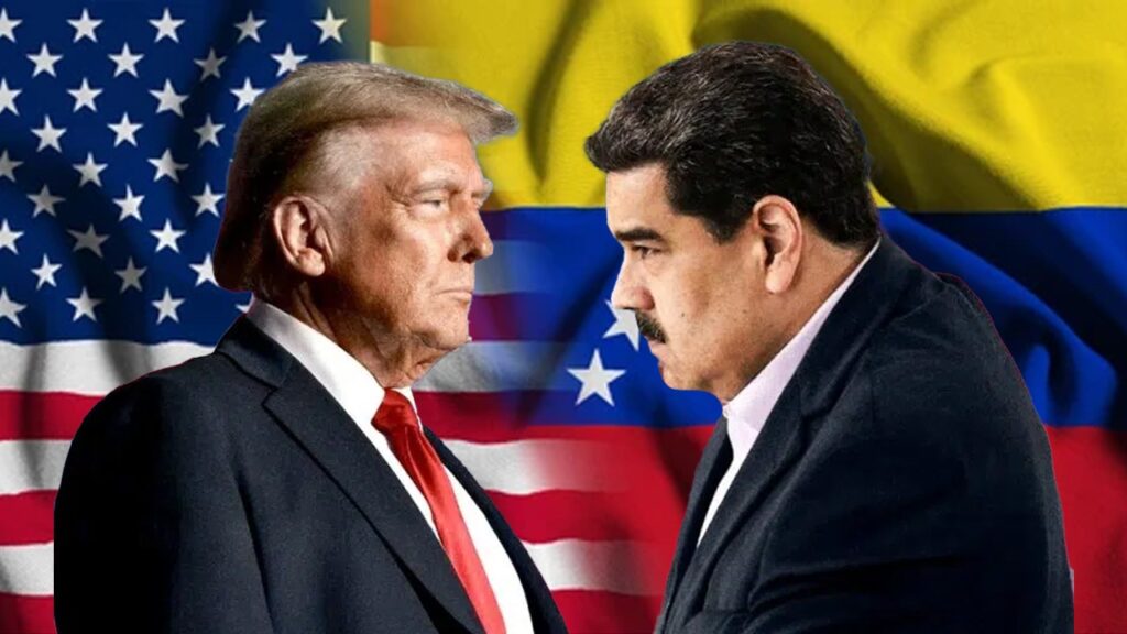 ভেনেজ়ুয়েলায় মধ্যরাতে মার্কিন সামরিক অভিযান, মাদুরোকে সস্ত্রীক বন্দি ও দেশছাড়া করার দাবি ট্রাম্পের