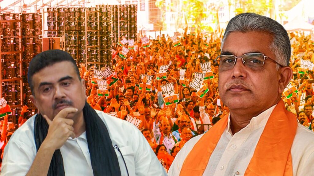 মেদিনীপুরে দিলীপ ‘স্বমহিমায়’ ফিরতেই চরম অস্বস্তিতে শুভেন্দু ঘনিষ্ঠরা!