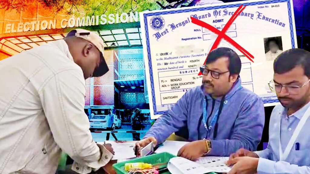 SIR in Bengal: মাধ্যমিকের অ্যাডমিট কার্ড গ্রাহ্য নয়, কমিশনের নয়া সিদ্ধান্তে অনিশ্চিত বহু মানুষের ভোটাধিকার