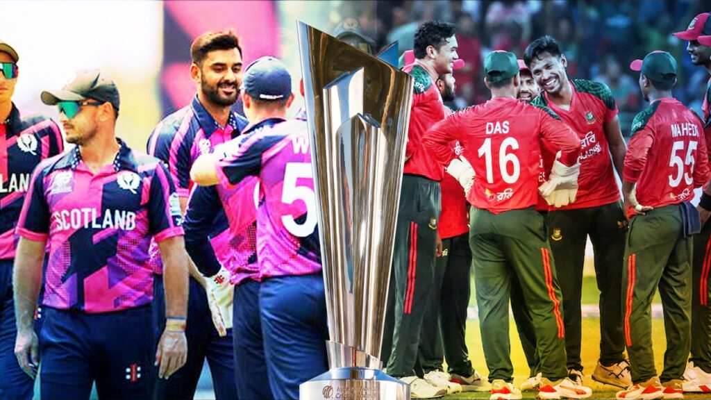 ভারতে টি-২০ বিশ্বকাপ খেলবে না বাংলাদেশ, বদলে গ্রুপ সি-তে স্কটল্যান্ড?