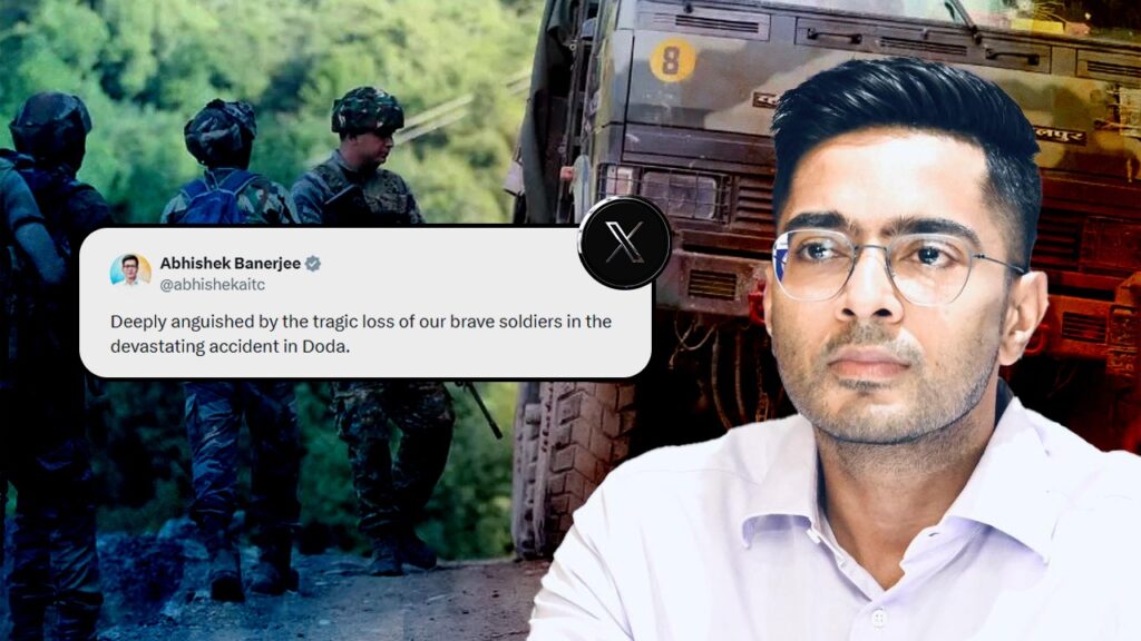 কাশ্মীরে ভয়াবহ দুর্ঘটনায় ১০ জওয়ানের মৃত্যু, শোকপ্রকাশ অভিষেকের